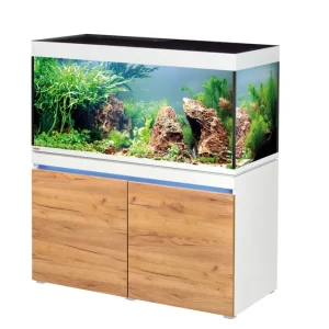 EHEIM incpiria 430 LED alpin-natur Aquarium mit Unterschrank Beliebt